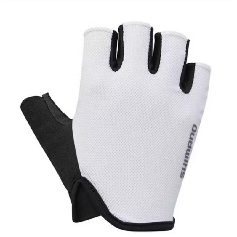 SHIMANO  Guantes Cortos Airway Mujer Blanco Talla M