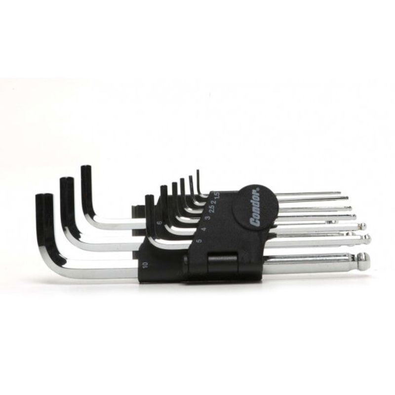 Condor Allen Key Set-1.5/2/2.5/3/4/5/6/8/10MM