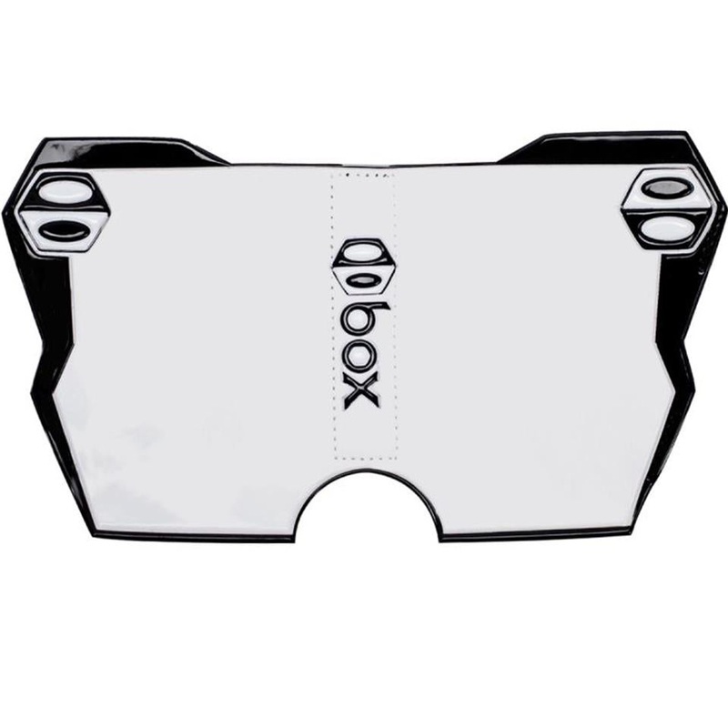Box Phase 2 Race Side Number Plate – Black