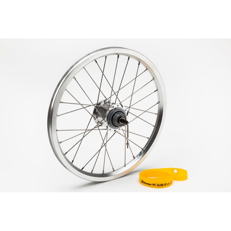 Brompton Rear Wheel for 3 Speed BSR including Fittings