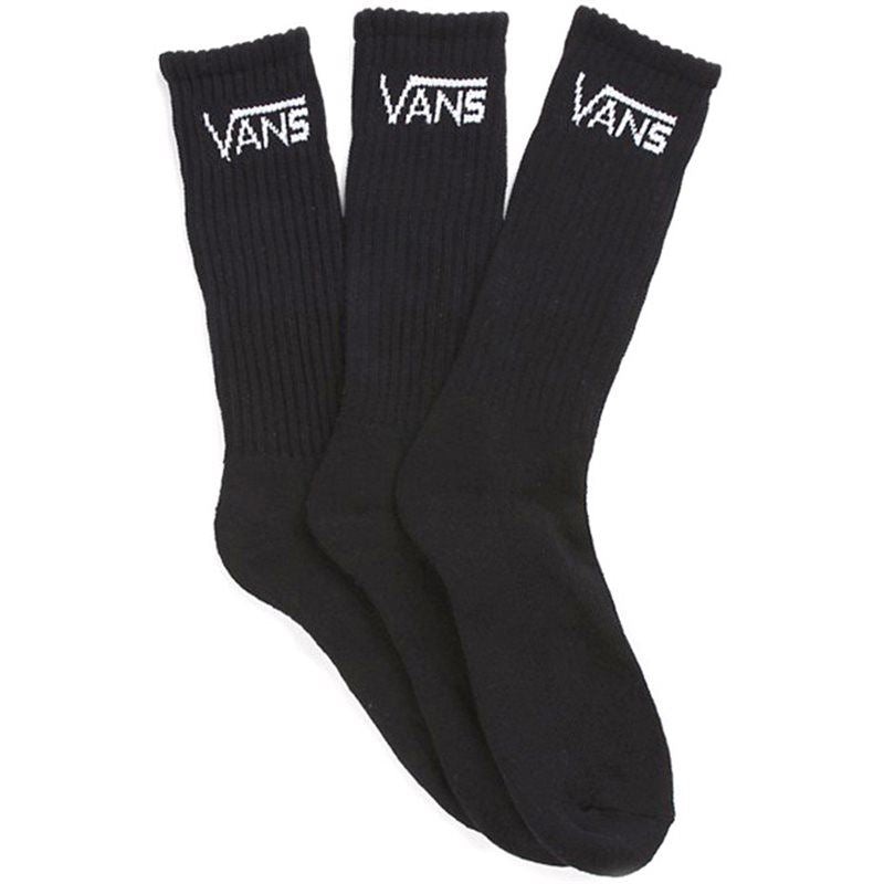 Vans Classic Crew Socks 3 Pack – Black