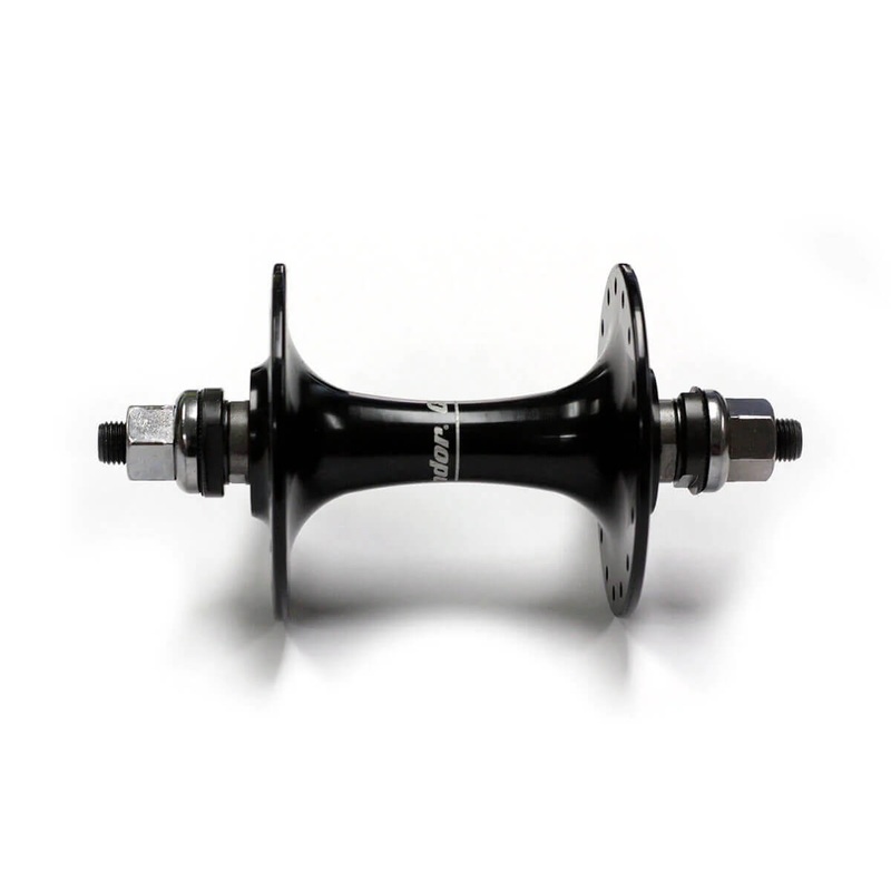 Condor Uno Front Track Hub-36H-BLACK