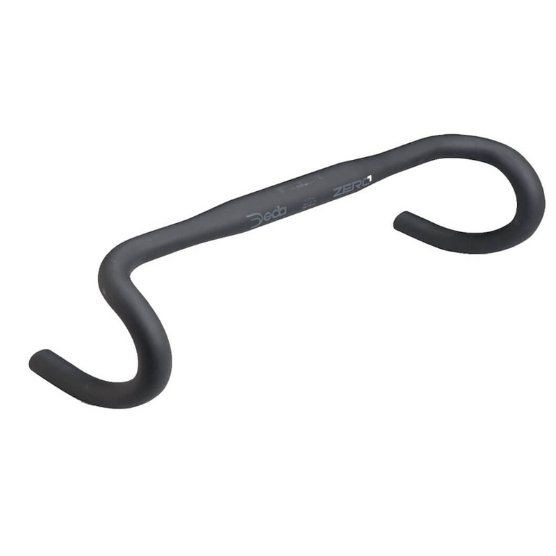 Deda Zero 1 RHM Handlebar-38CM & 40CM & 42CM & 44CM & 46CM-BLACK ON BLACK