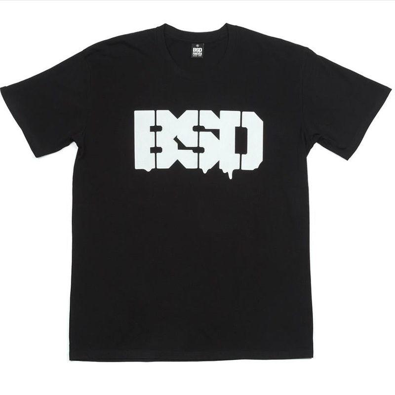 BSD Drip T-Shirt – Black-XX Large & Medium & Small & Large & X Large