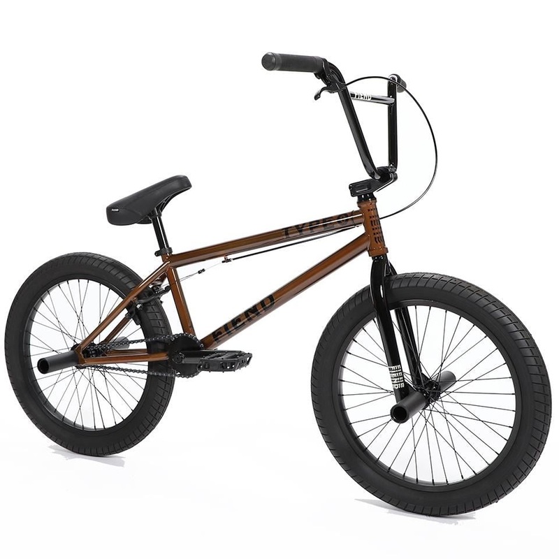 Fiend Type O+ BMX Bike 2022-Trans Brown