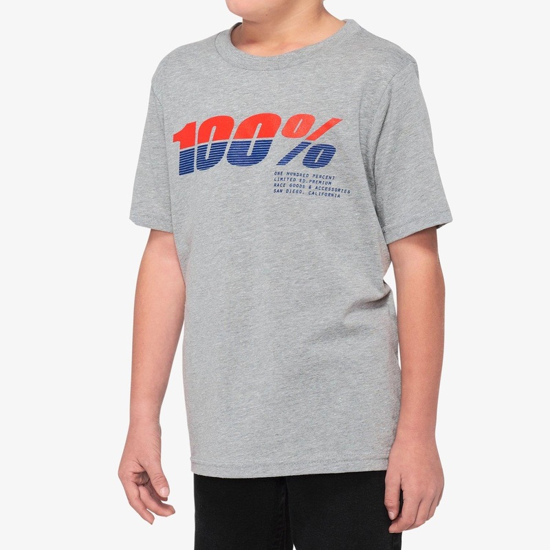 100% Bristol Youth T-Shirt – Grey/ Heather