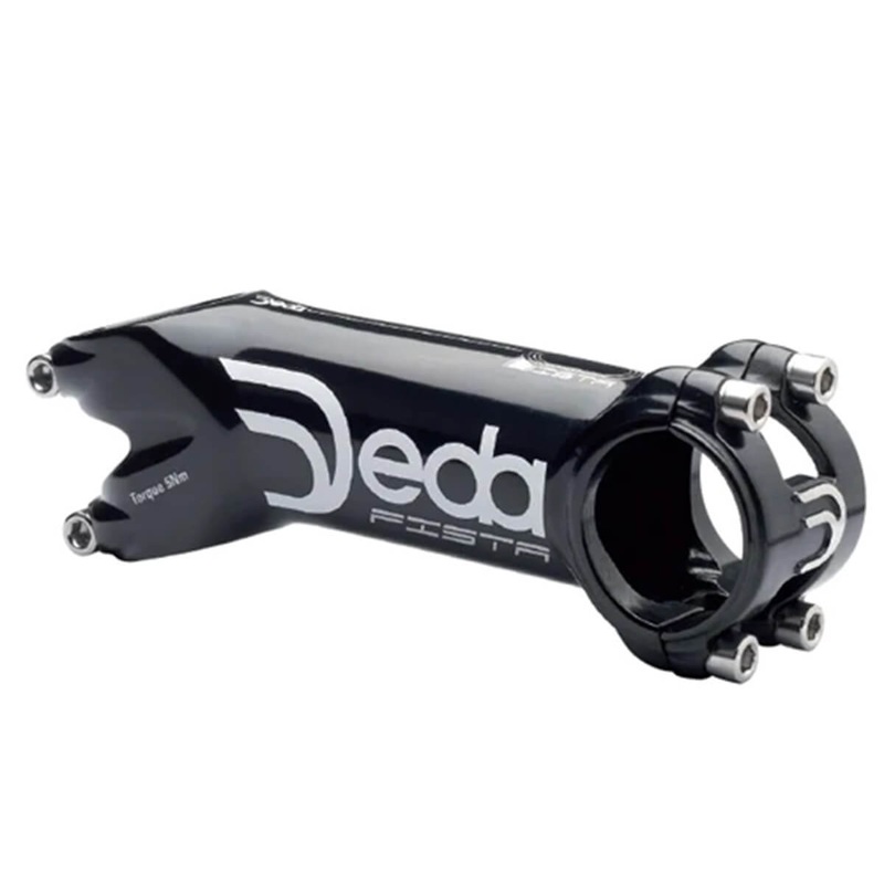 Deda Pista Stem-90MM & 100MM & 110MM & 120MM & 130MM & 140MM-BLACK HIGH POLISH
