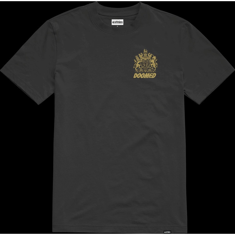 Etnies Doomed Crest T-Shirt – Black