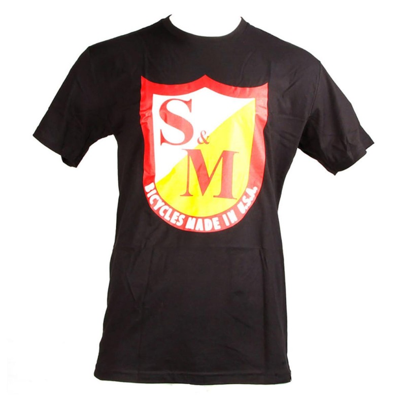 S&M Classic Shield T-Shirt – Black