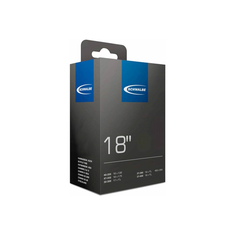 Schwalbe AV 5 18 Inner Tube-18X1.75-18X1 3/8 17X1.1/4 20X1