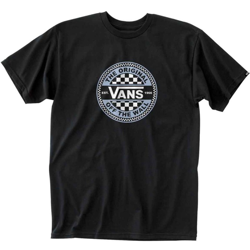 Vans Circle Checker T-Shirt – Black