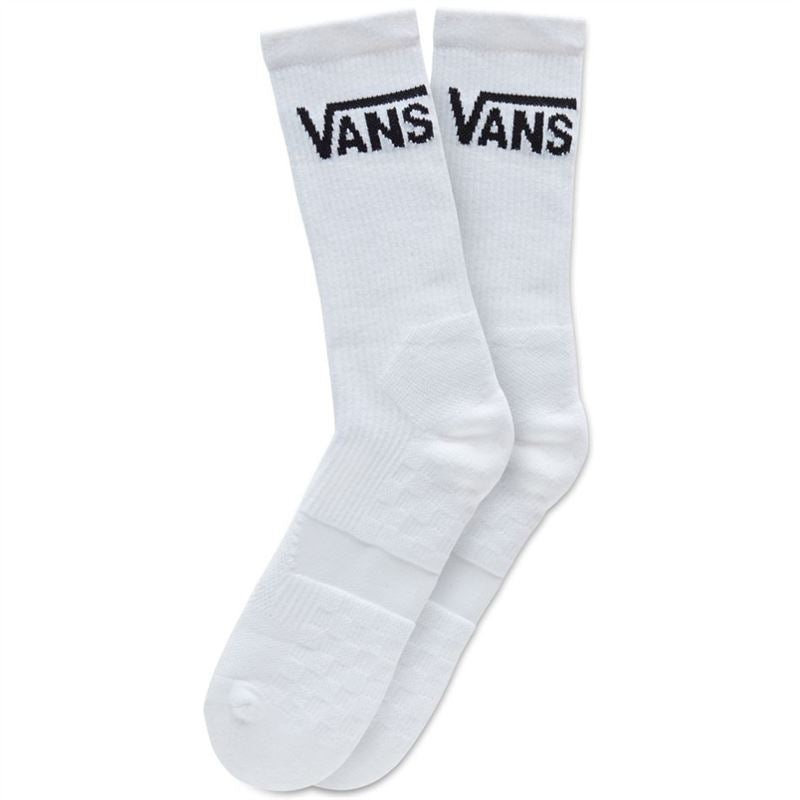 Vans Skate Crew Sock – White-UK 8.5 – 12