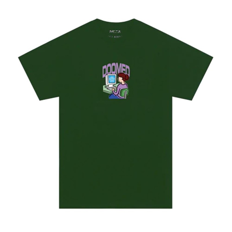 Doomed Clip Art T-Shirt – Green