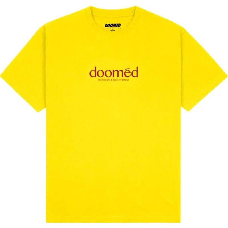 Doomed Newport T-Shirt – Gold-X Large