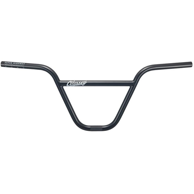 Odyssey Super Highway Bars-Rust Proof Black-9.5″ Rise