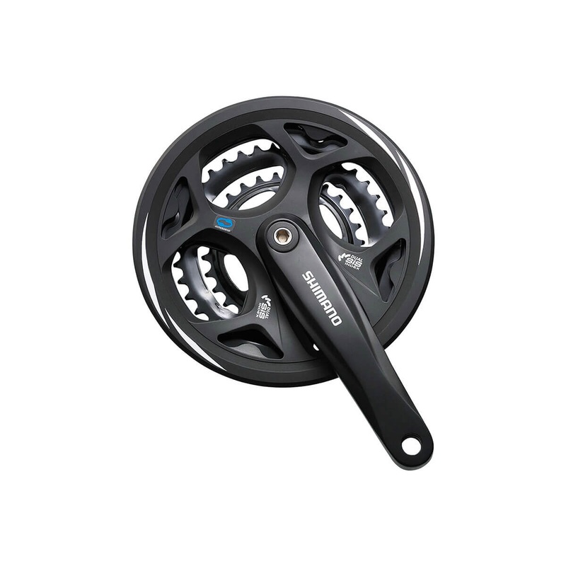 Shimano Altus M311 Chainset-170MM 48/38/28T & 175MM 48/38/28T-BLACK