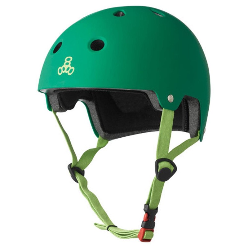 Triple8 Helmet – Dual Cert w/EPS – Kel Green