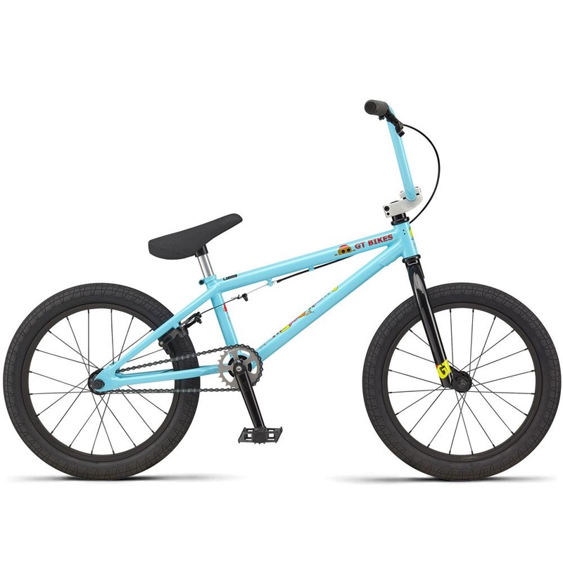 GT Jr Performer 18 BMX Bike-Aqua