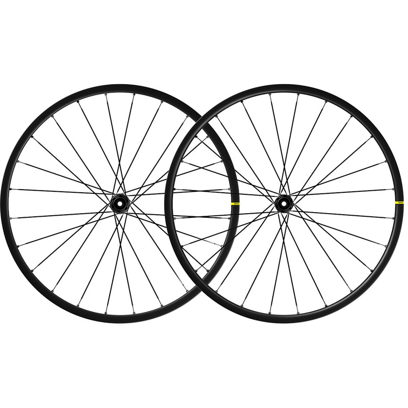 Mavic Allroad S Disc Wheelset-HG PAIR-BLACK