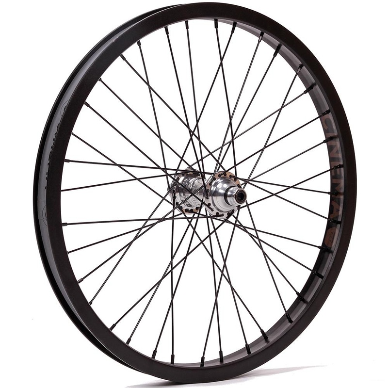 Profile Mini Cinema 777 Front Wheel – Black/Polished