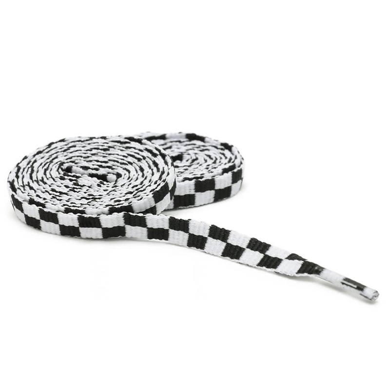 Vans Laces 54- Black/White Checkerboard