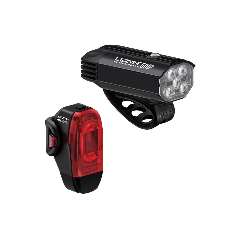 Lezyne Fusion Drive 500+ | KTV DRIVE Pro+ LED Light Pair
