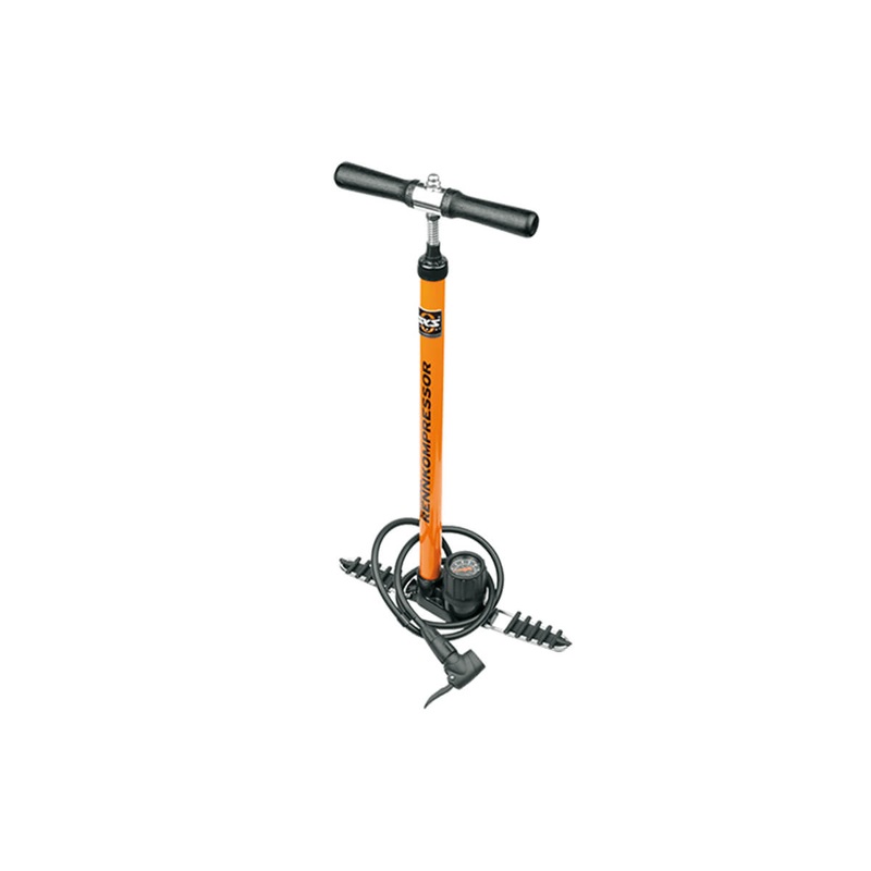 SKS Rennkompressor Floor Pump-ORANGE