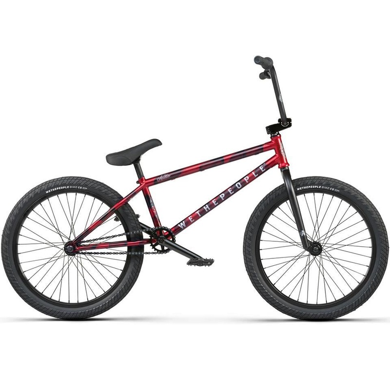 Wethepeople Audio 22 BMX Bike-Matt Aqua Red