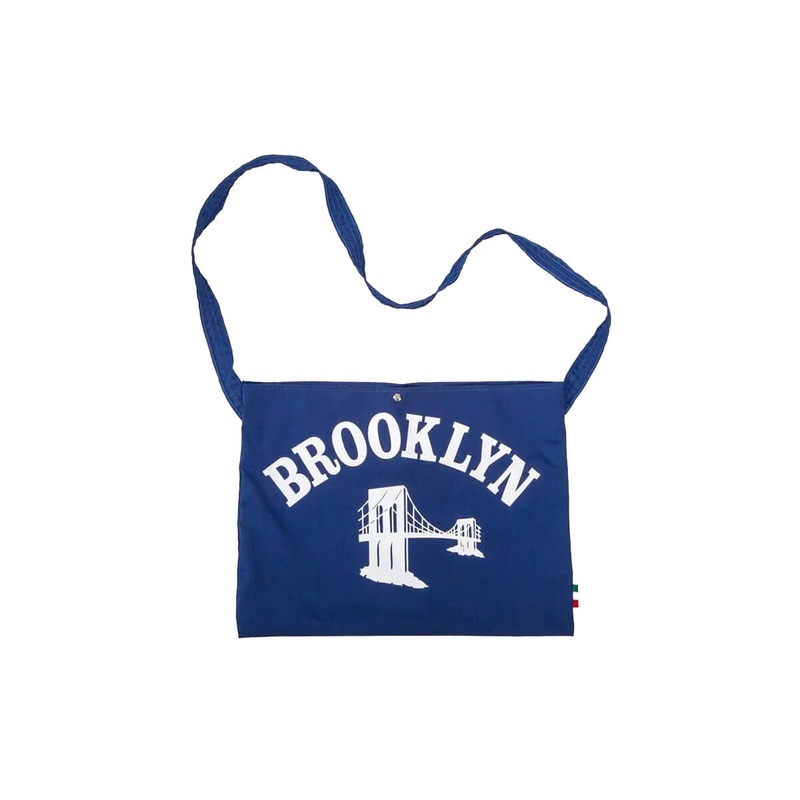 Brooklyn Retro Musette-ONE SIZE-BLUE