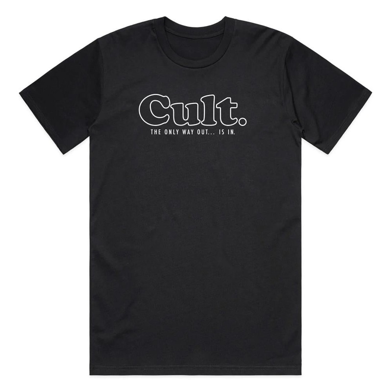 Cult Only Way Out T-shirt – Black