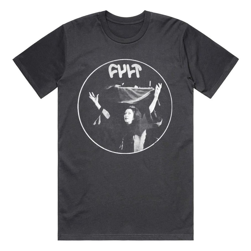 Cult Worship T-shirt – Heavy Faded Black