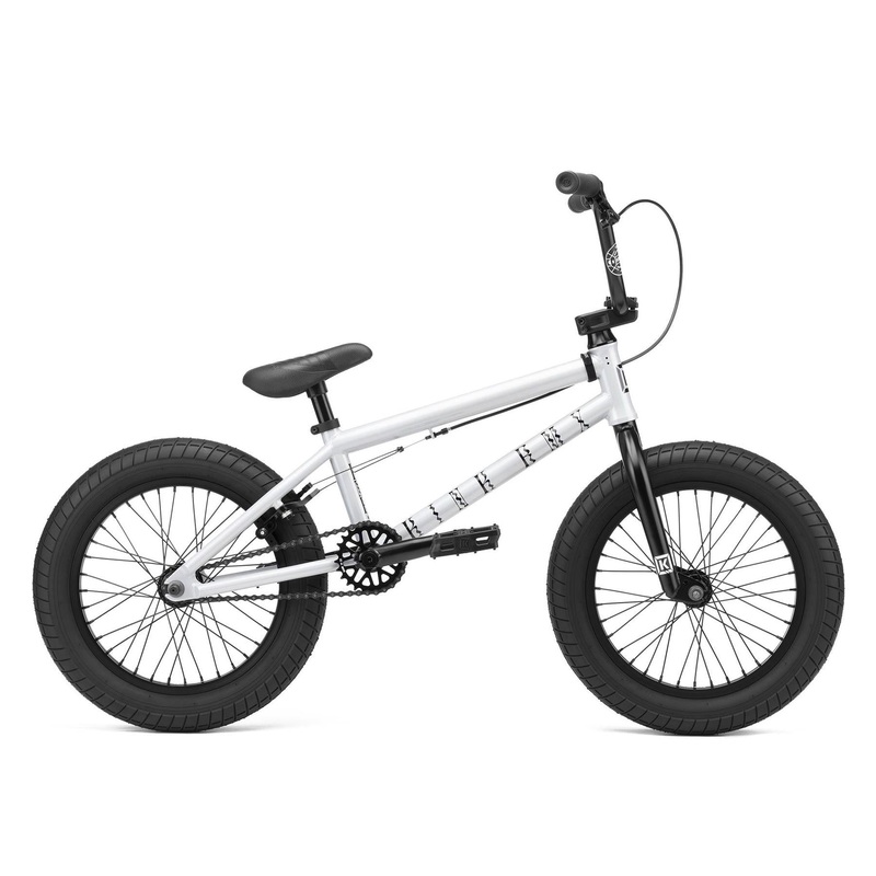 Kink Carve 16 BMX Bike 2023-Gloss Digital White
