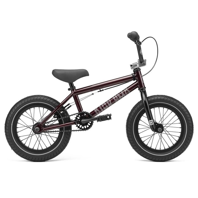 Kink Pump 14 BMX Bike 2023-Gloss Digital Maroon