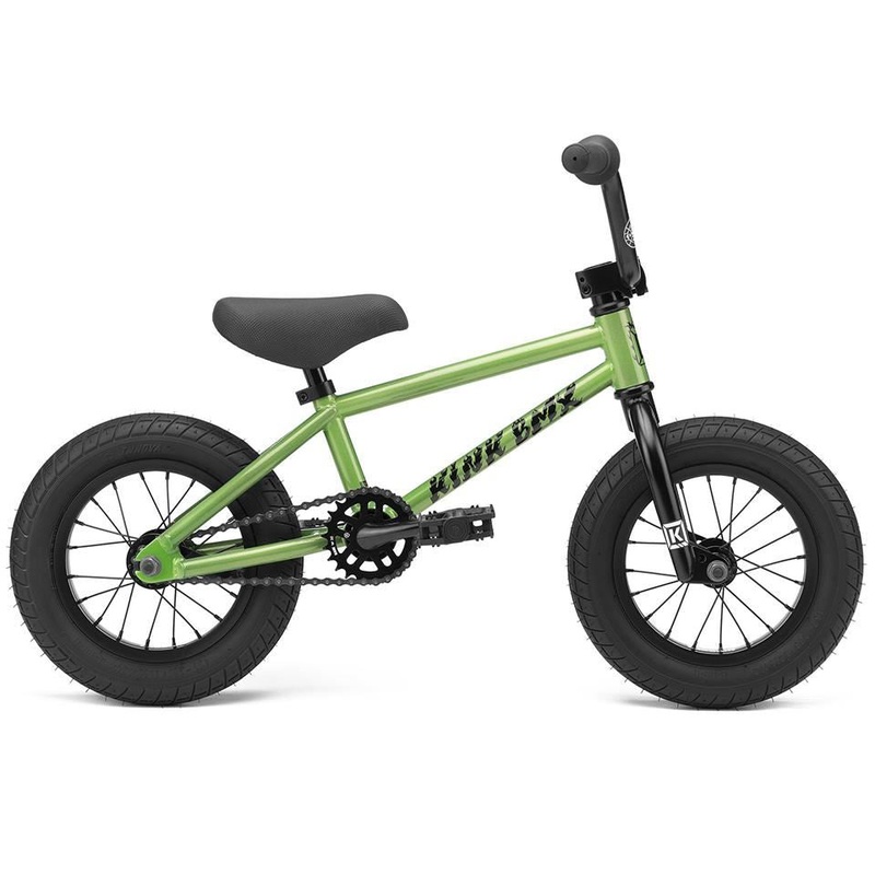 Kink Roaster 12 BMX Bike 2023-Gloss Digital Green