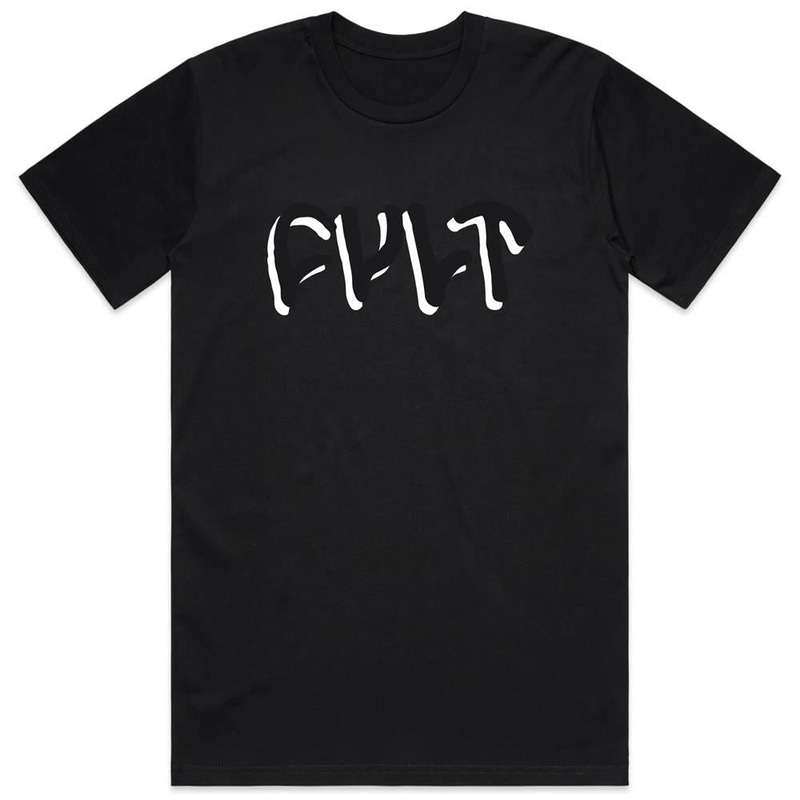 Cult Shadow T-Shirt – Black-Medium & XX Large & X Large & Large
