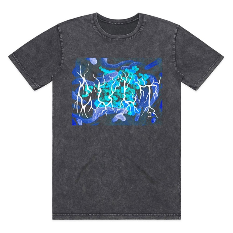 Cult Virus T-shirt – Acidwash-Medium & X Large & XX Large & Large