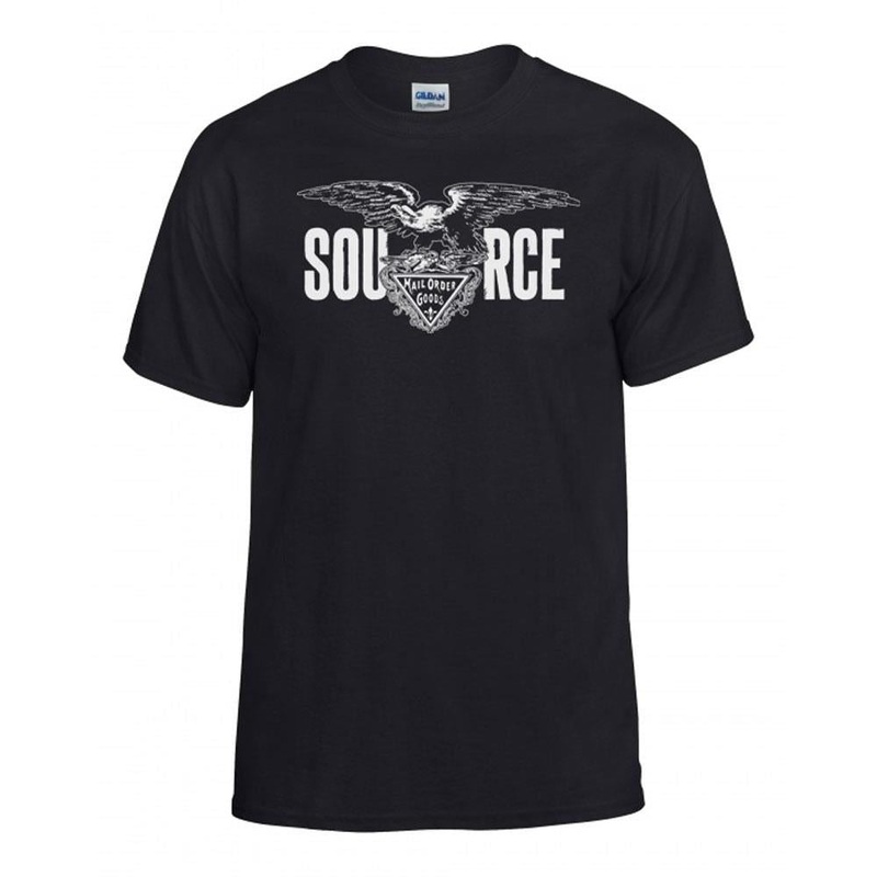 Source Eagle 2 Tee – Black-Medium & Large & Small & X Large & XX Large & Youth Large & Youth Medium & Youth Small
