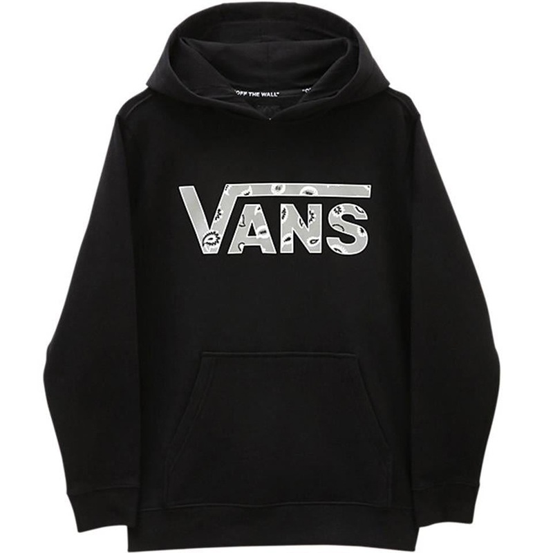 Vans Boys Classic Pullover Hoodie II – Black/Frost Grey