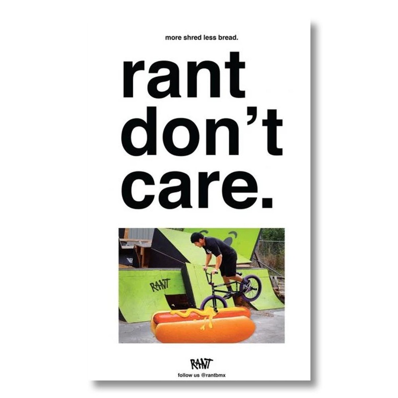 Rant Don’t Care Poster