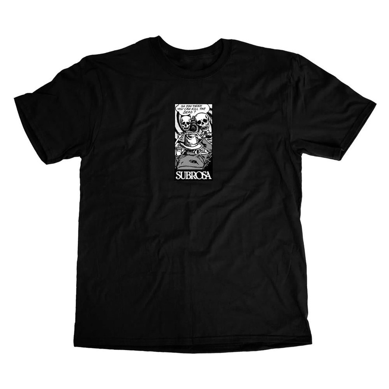 Subrosa Comic T-Shirt – Black-X Large & XX Large & Small & Medium