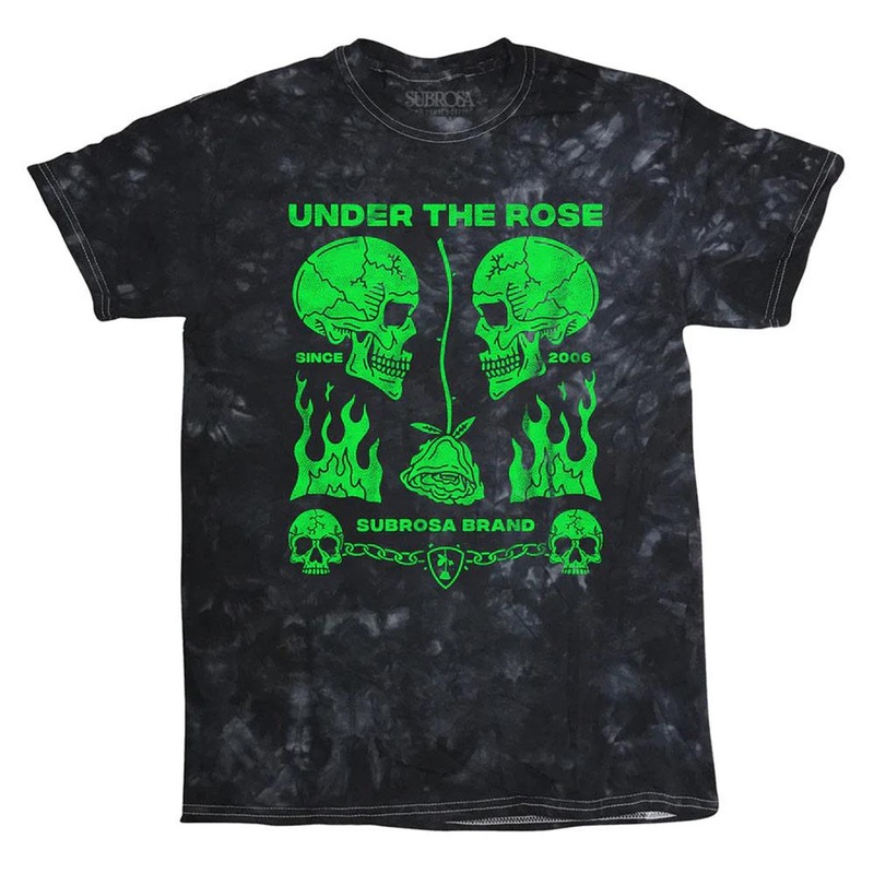 Subrosa Rose Malone T-Shirt – Storm Tie Dye