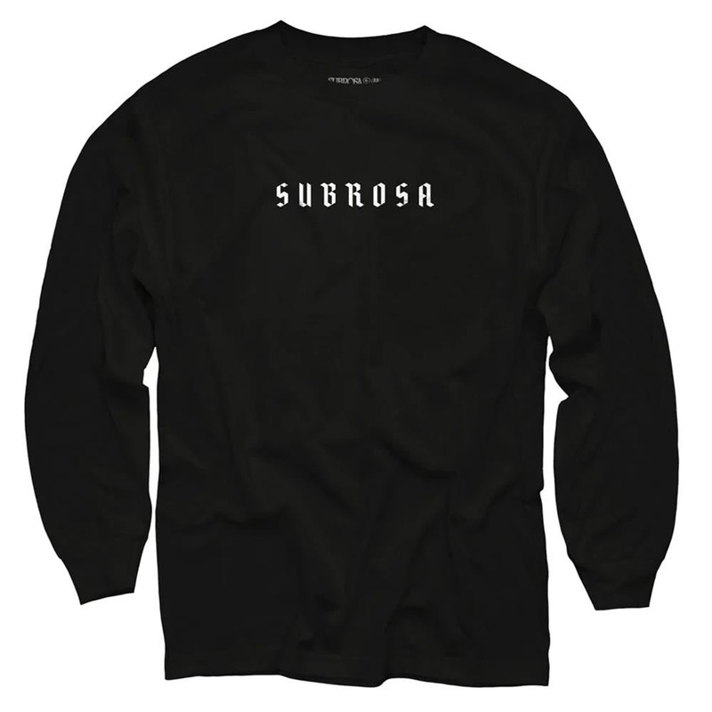 Subrosa Stout Long Sleeve T-Shirt – Black