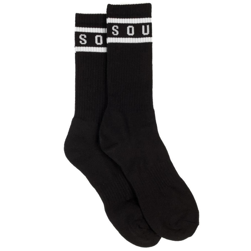 Source Adult Crew Socks – Black