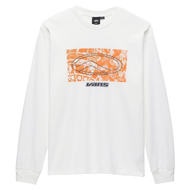 Vans Off The Wall Loose Skate Classics Long Sleeve T-shirt – White