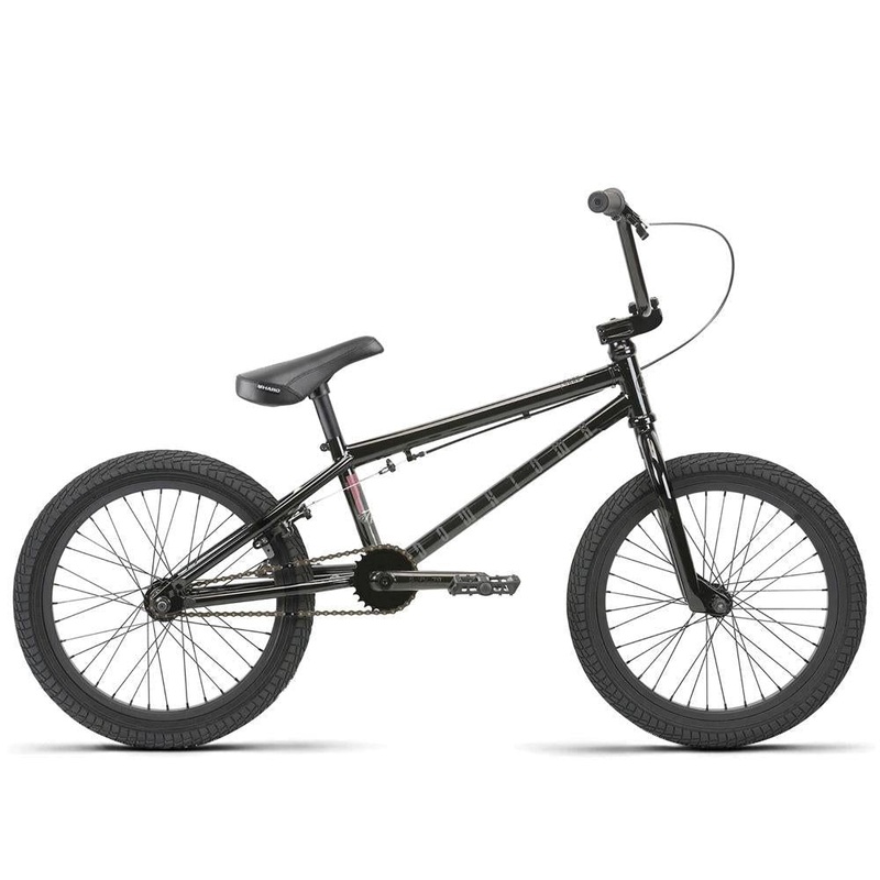 Haro Downtown 16 BMX Bike-Black & Gloss Granite