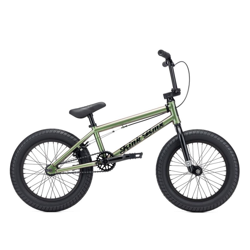 Kink Carve 16 BMX Bike 2026-Patina Green