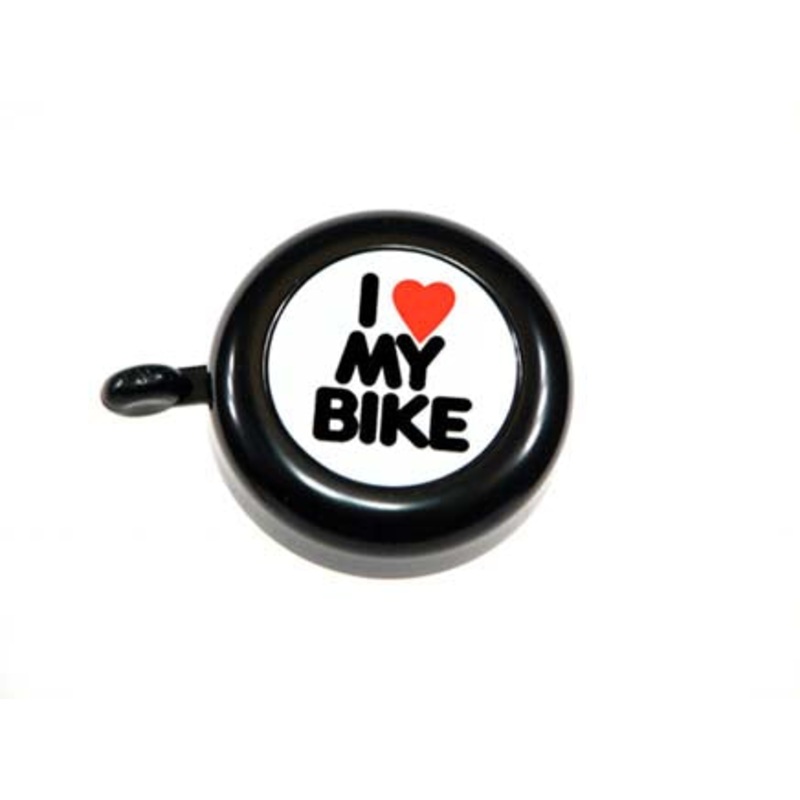 Metal Bell – I love my bike-BELL I LOVE MY BIKE BLACK