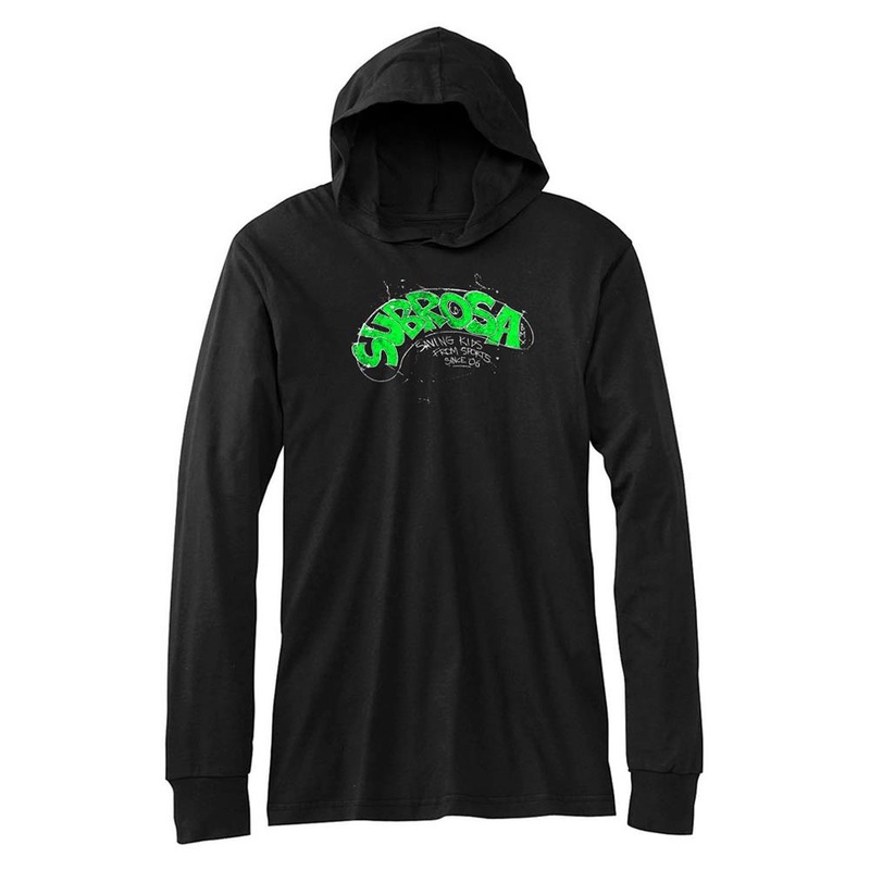 Subrosa For The Kids Hooded Long Sleeve T-shirt – Black