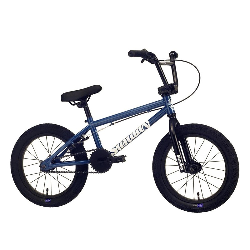 Sunday Blueprint 16 BMX Bike-Gloss Blue