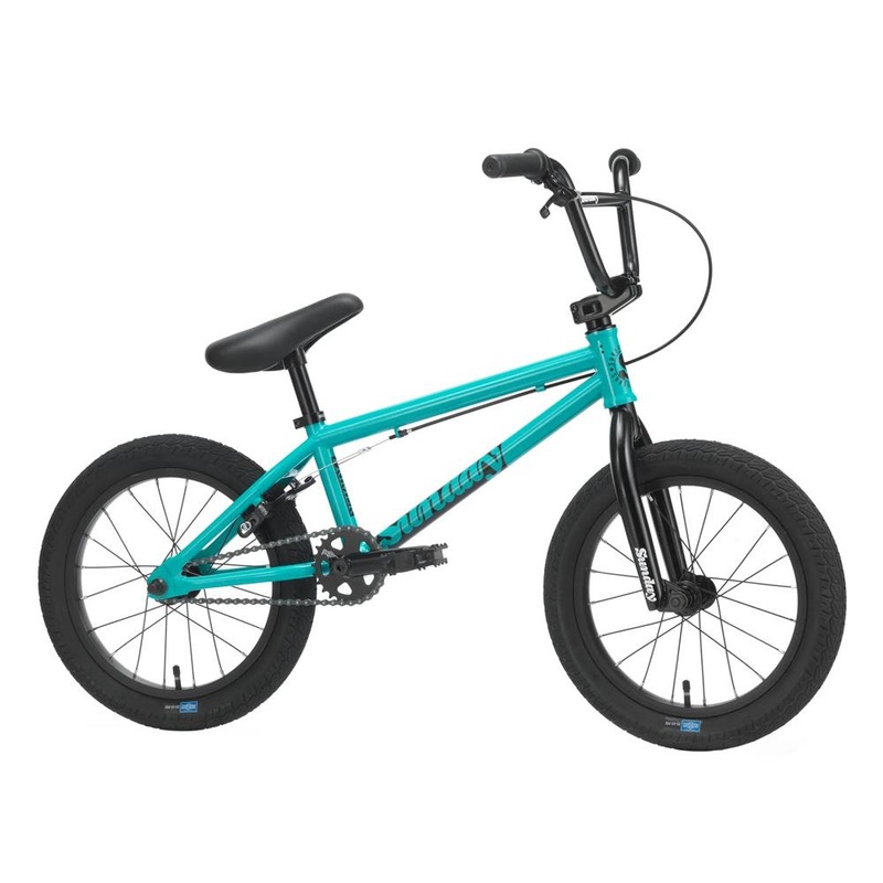 Sunday Primer 16 BMX Bike-Gloss Turquoise